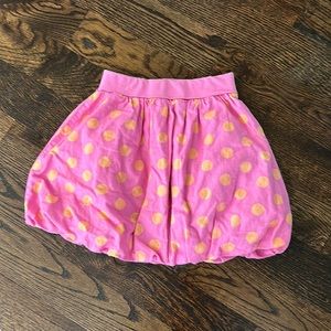 Osh Kosh b’Gosh skirt kids pink bubble skirt with orange polka dots 5T